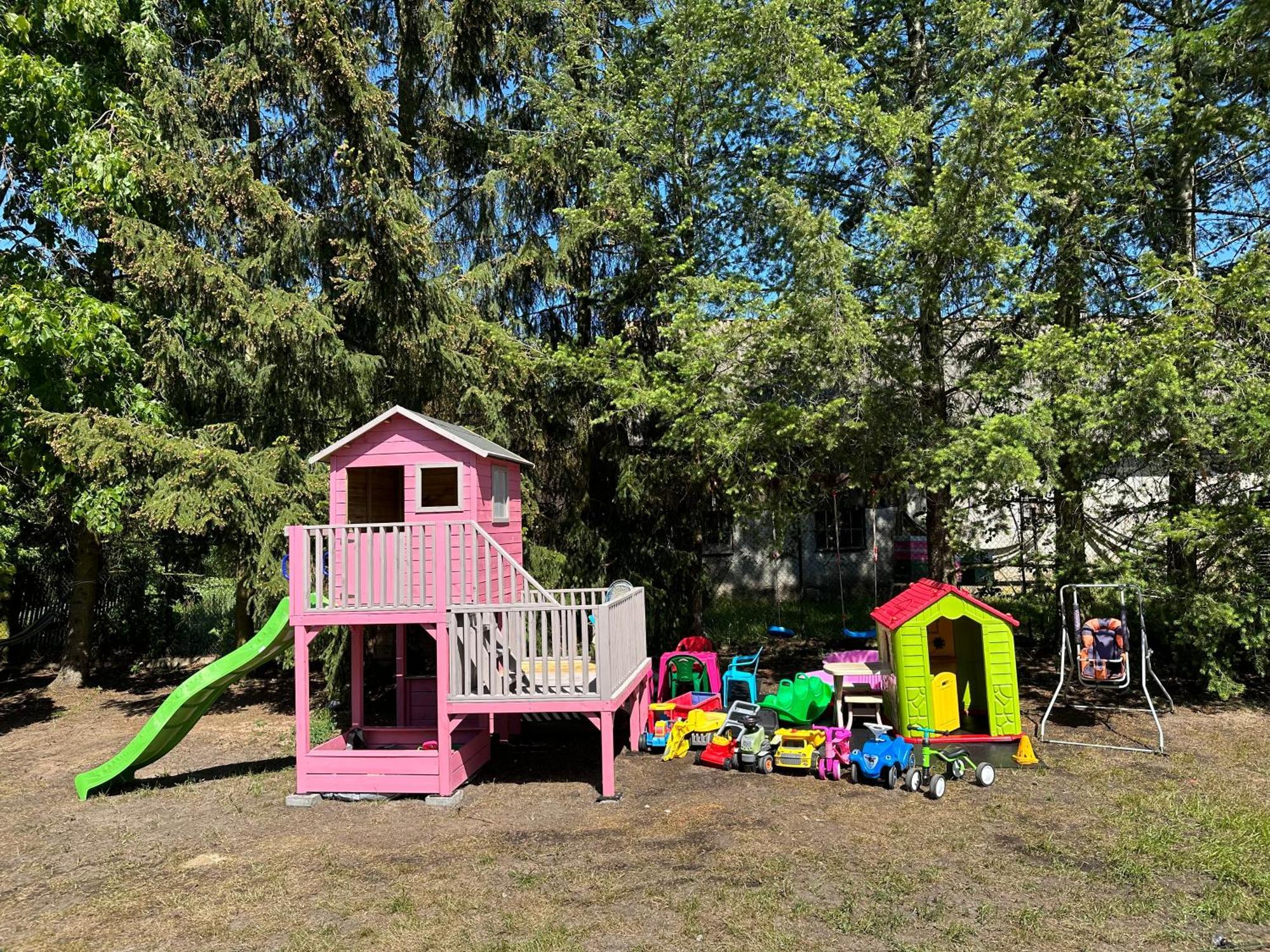 Kokolinko- Dom Caloroczny Na Mazurach Villa Swietajno  Kültér fotó